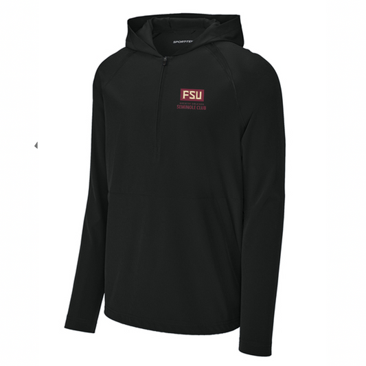 FSU Alumni Half Zip Hooded Jacket