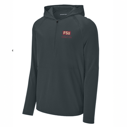 FSU Alumni Half Zip Hooded Jacket