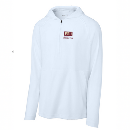 FSU Alumni Half Zip Hooded Jacket