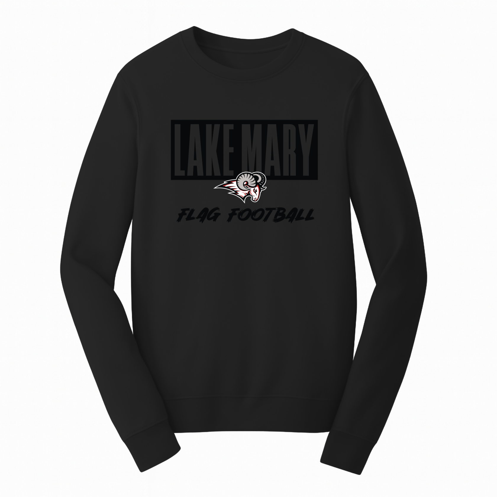 Lake Mary Flag Football Banner Crewneck - Crewneck