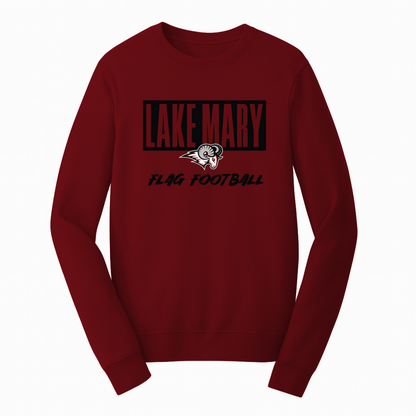 Lake Mary Flag Football Banner Crewneck