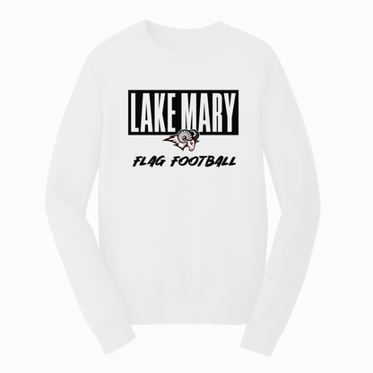 Lake Mary Flag Football Banner Crewneck