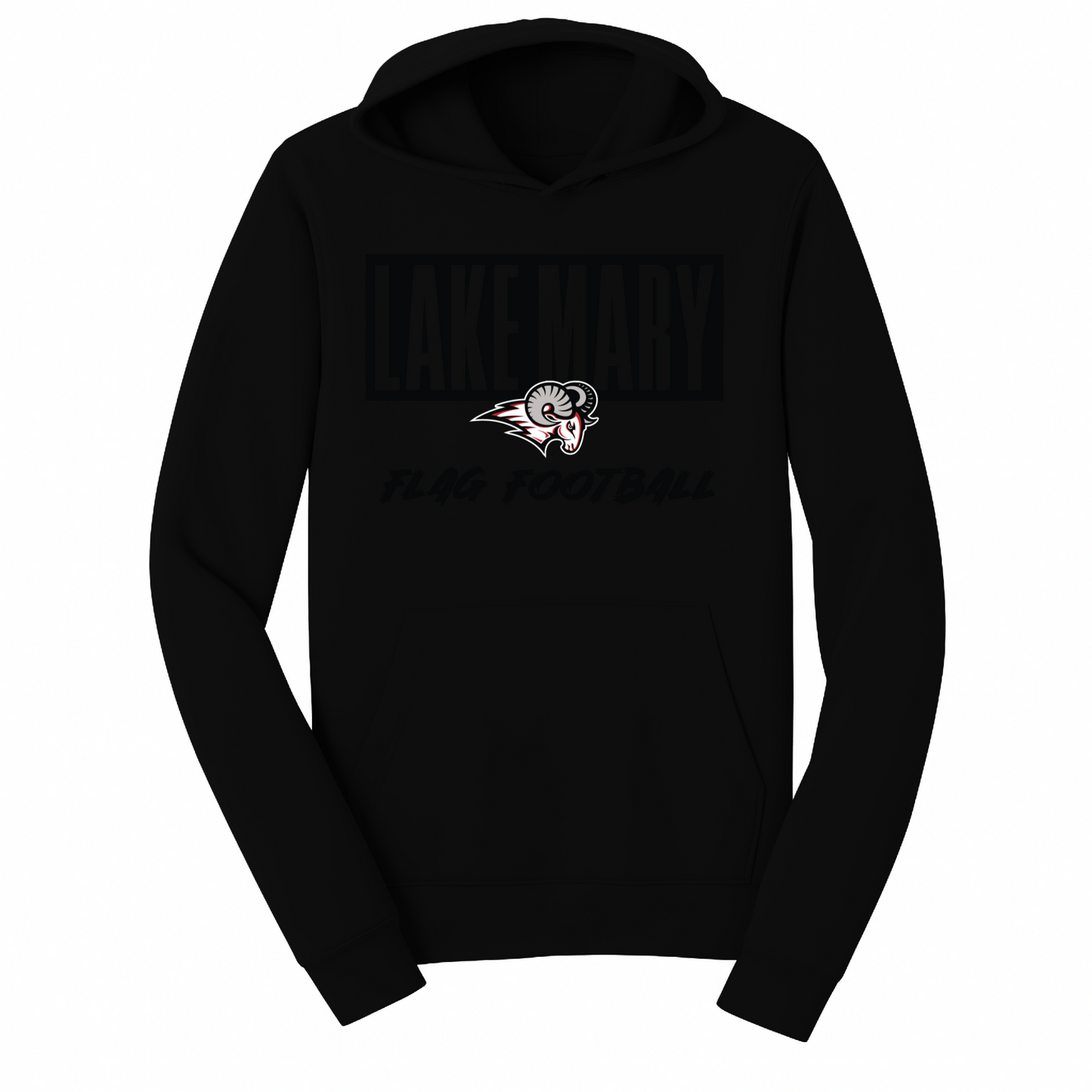 Lake Mary Flag Football Banner Hoodie
