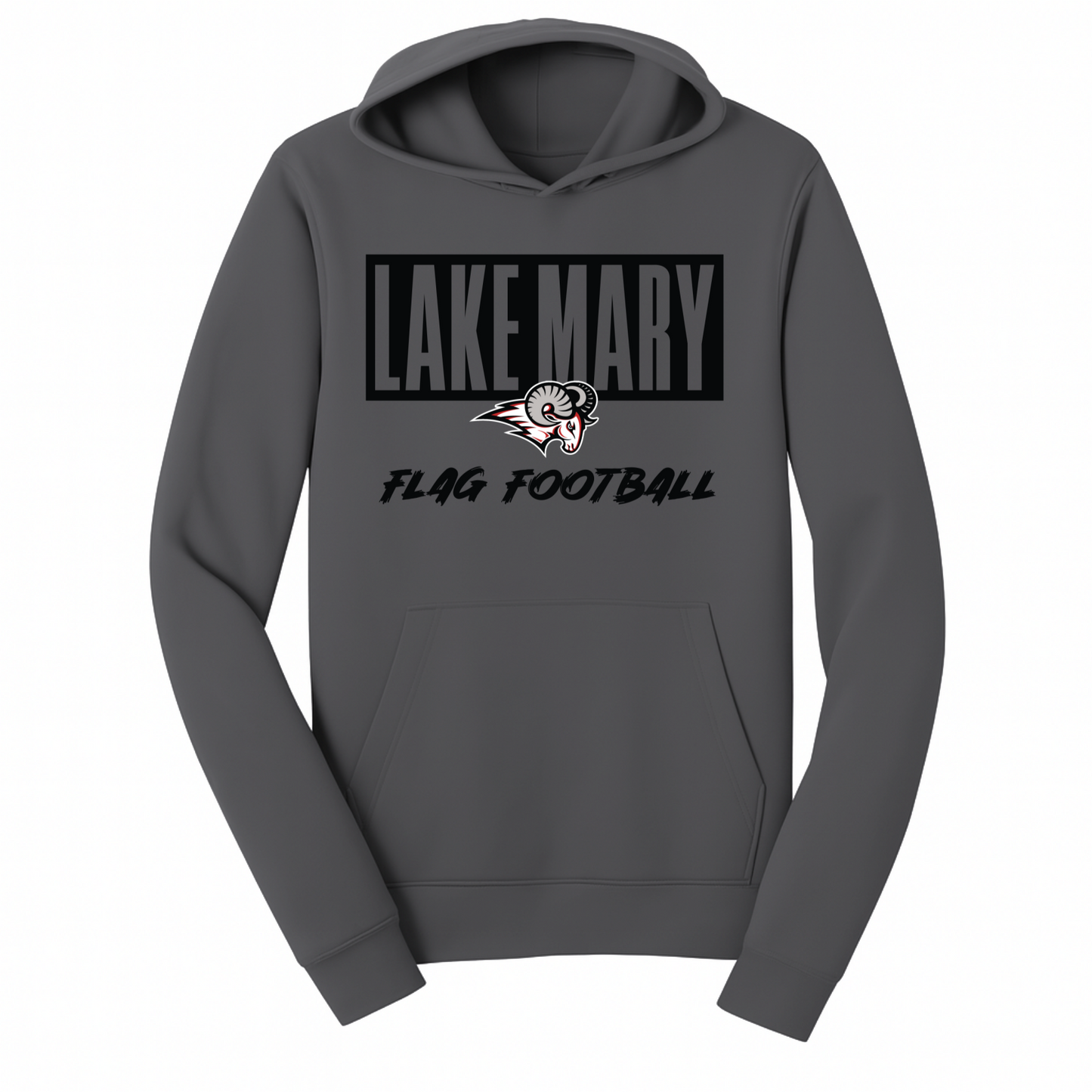 Lake Mary Flag Football Banner Hoodie
