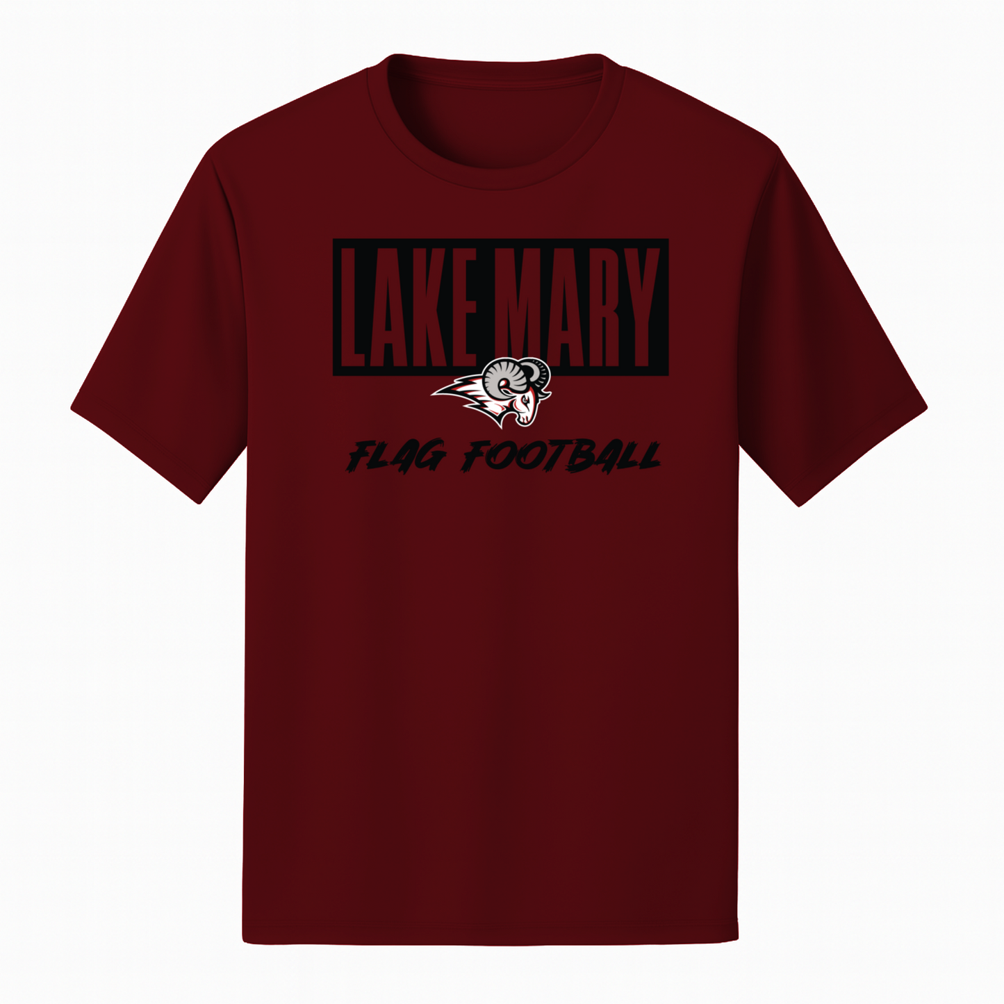 Lake Mary Flag Football Banner Short Sleeve