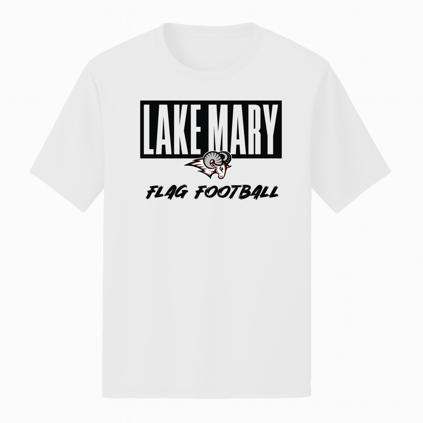 Lake Mary Flag Football Banner Short Sleeve