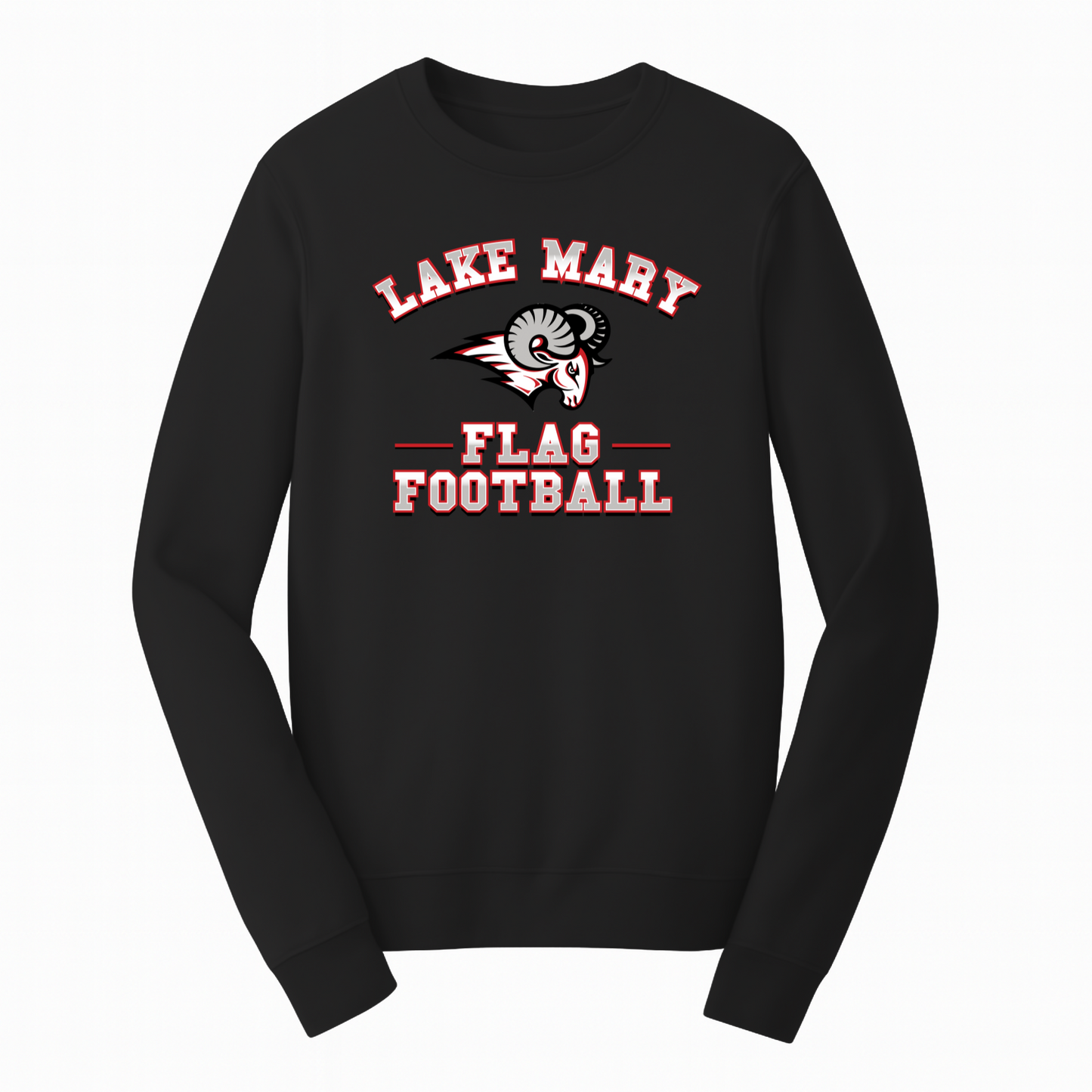 Lake Mary Flag Football Arch Crewneck - Crewneck