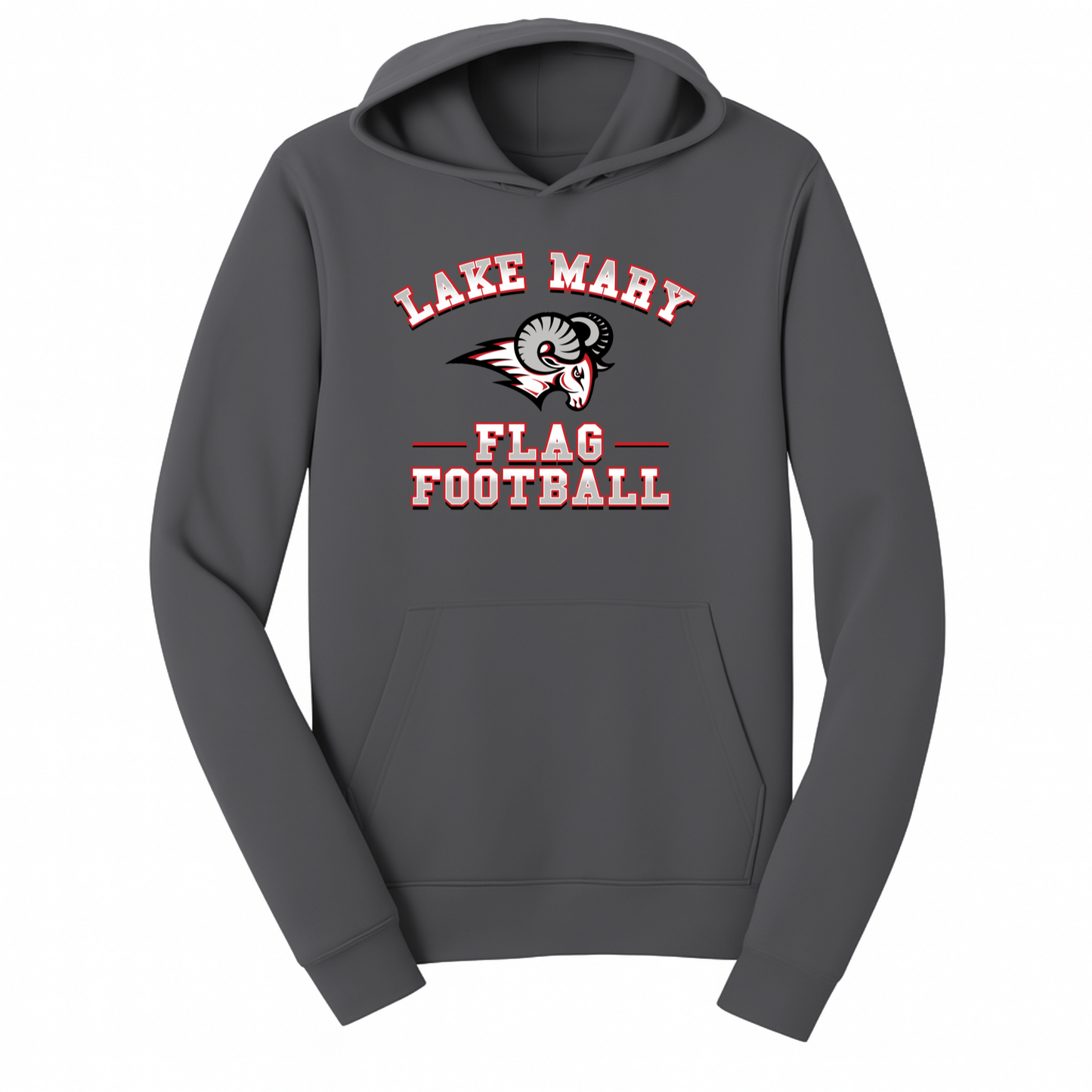 Lake Mary Flag Football Arch Hoodie