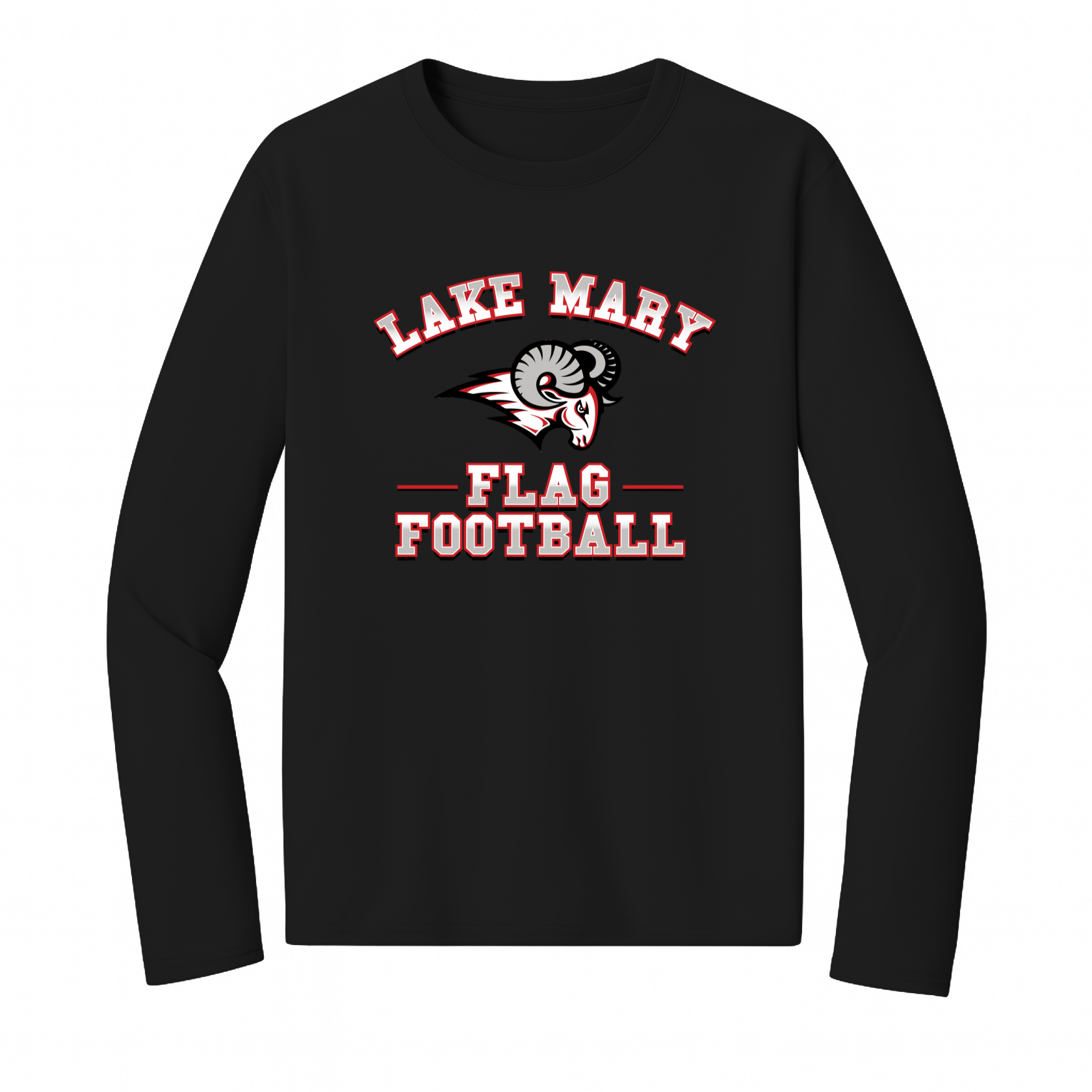 Lake Mary Flag Football Arch Long Sleeve - Long Sleeve