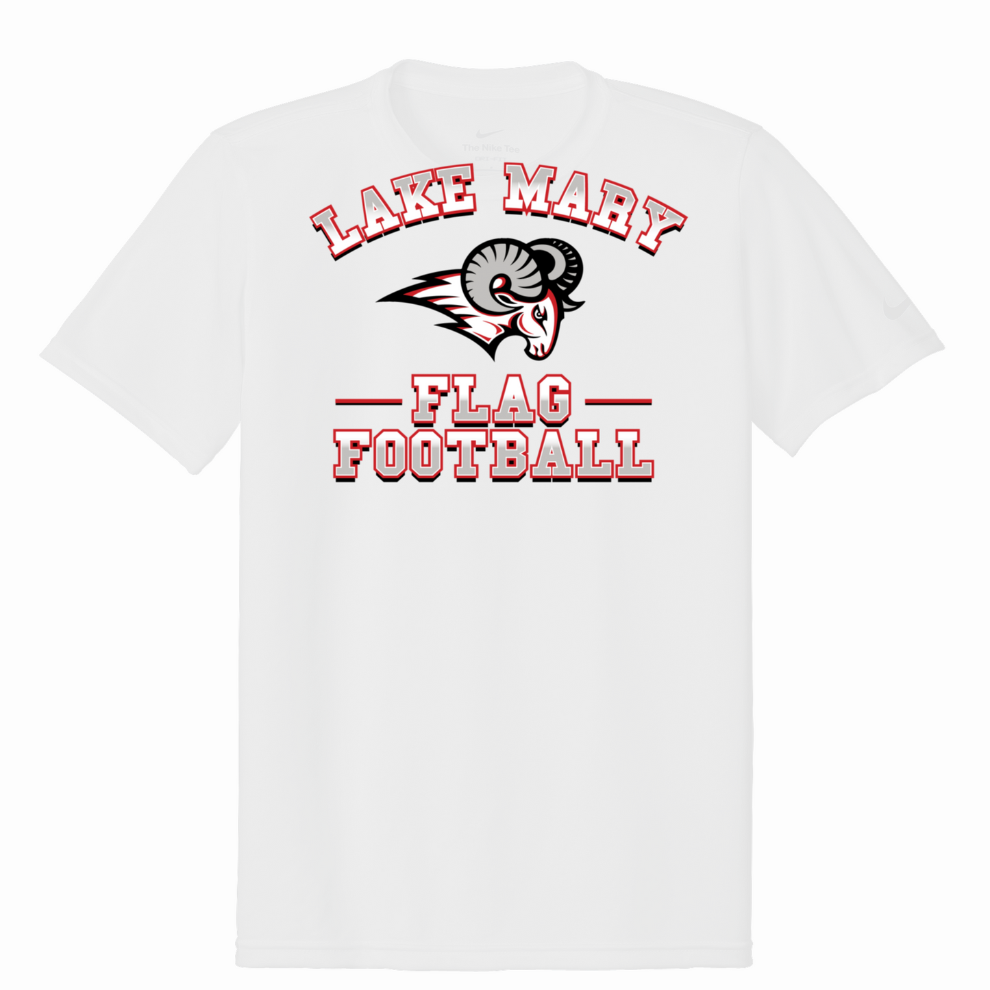 Lake Mary Flag Football Arch Nike Short Sleeve