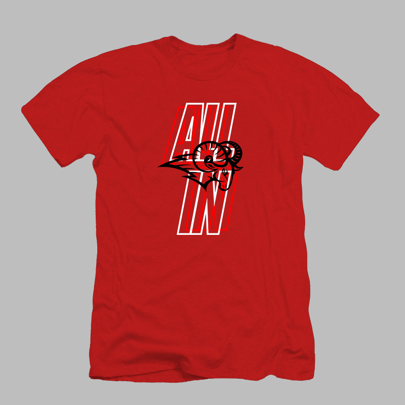 All In Dizzy Red Tee