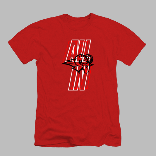 All In Dizzy Red Tee