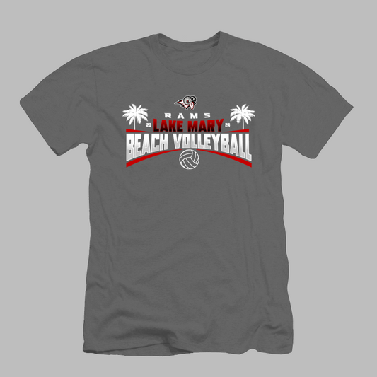 Beach Volleyball Palms Tee