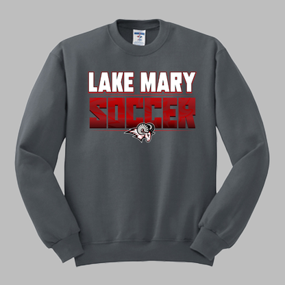 Lake Mary Soccer Red Crew Necks and Hoodies