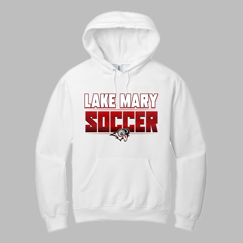 Lake Mary Soccer Red Crew Necks and Hoodies