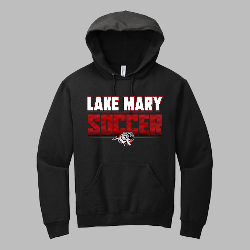 Lake Mary Soccer Red Crew Necks and Hoodies