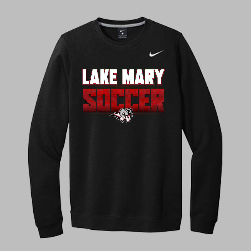 Lake Mary Soccer Red Crew Necks and Hoodies