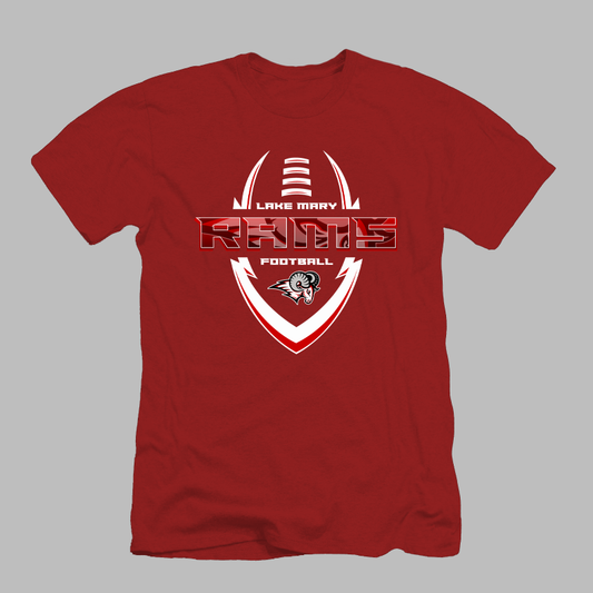 Rams Football Tee