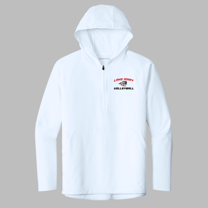 Lake Mary Volleyball Arch Half Zip Hooded Jacket