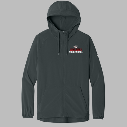 Lake Mary Volleyball Block Nike Full Zip Jacket
