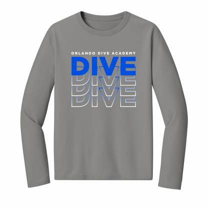 ODA Dive3x Blue - Long Sleeve
