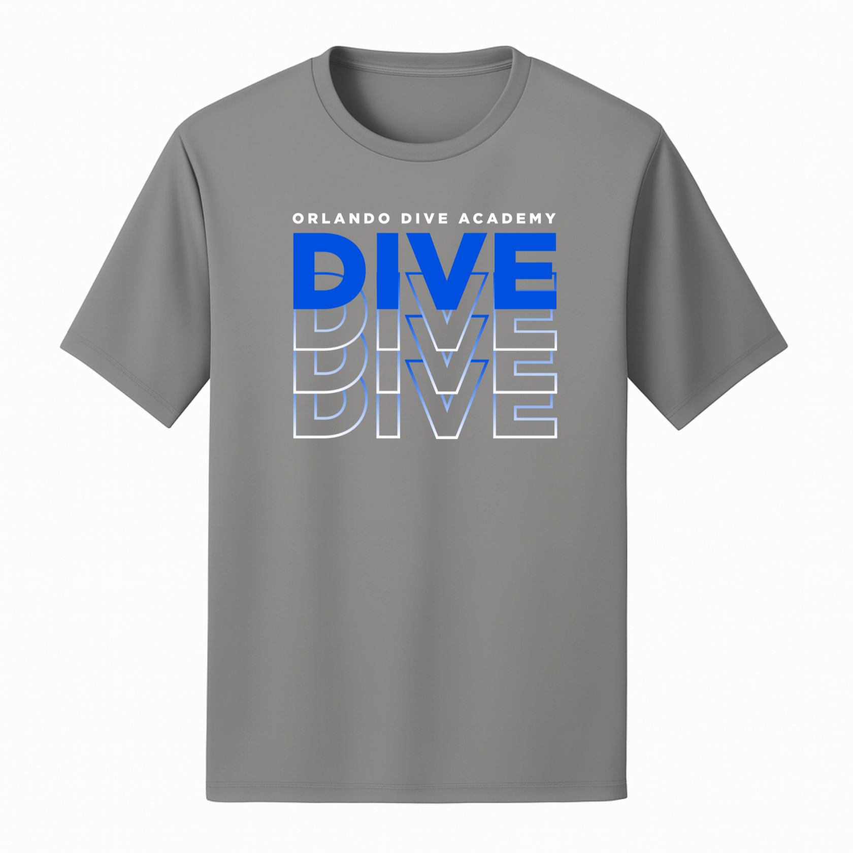 ODA Dive3x Blue - Short Sleeve