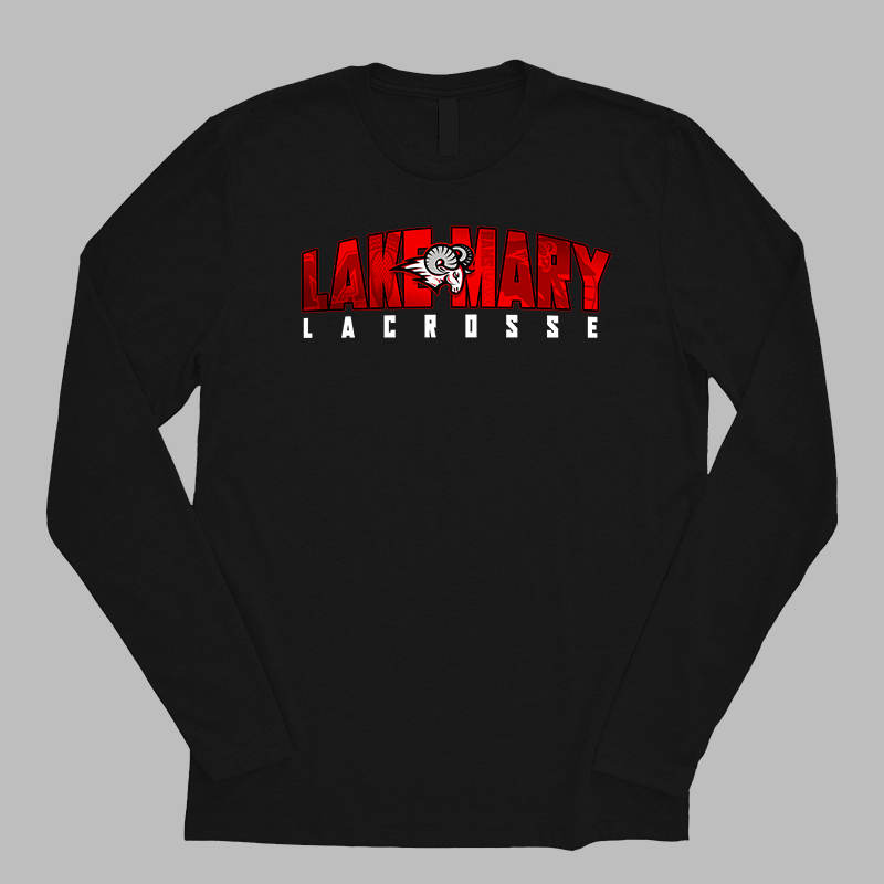 Rams Lacrosse Banner Long Sleeve