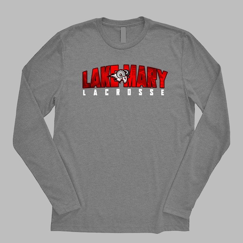 Rams Lacrosse Banner Long Sleeve