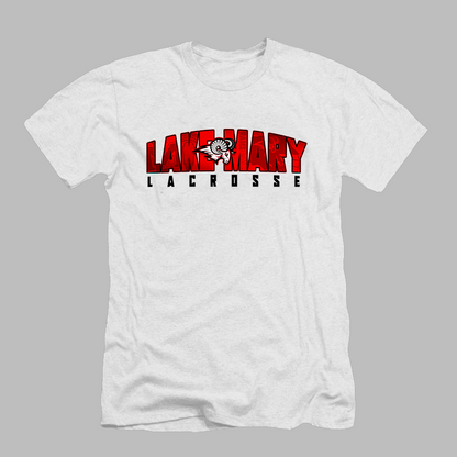 Rams Lacrosse Banner Tee