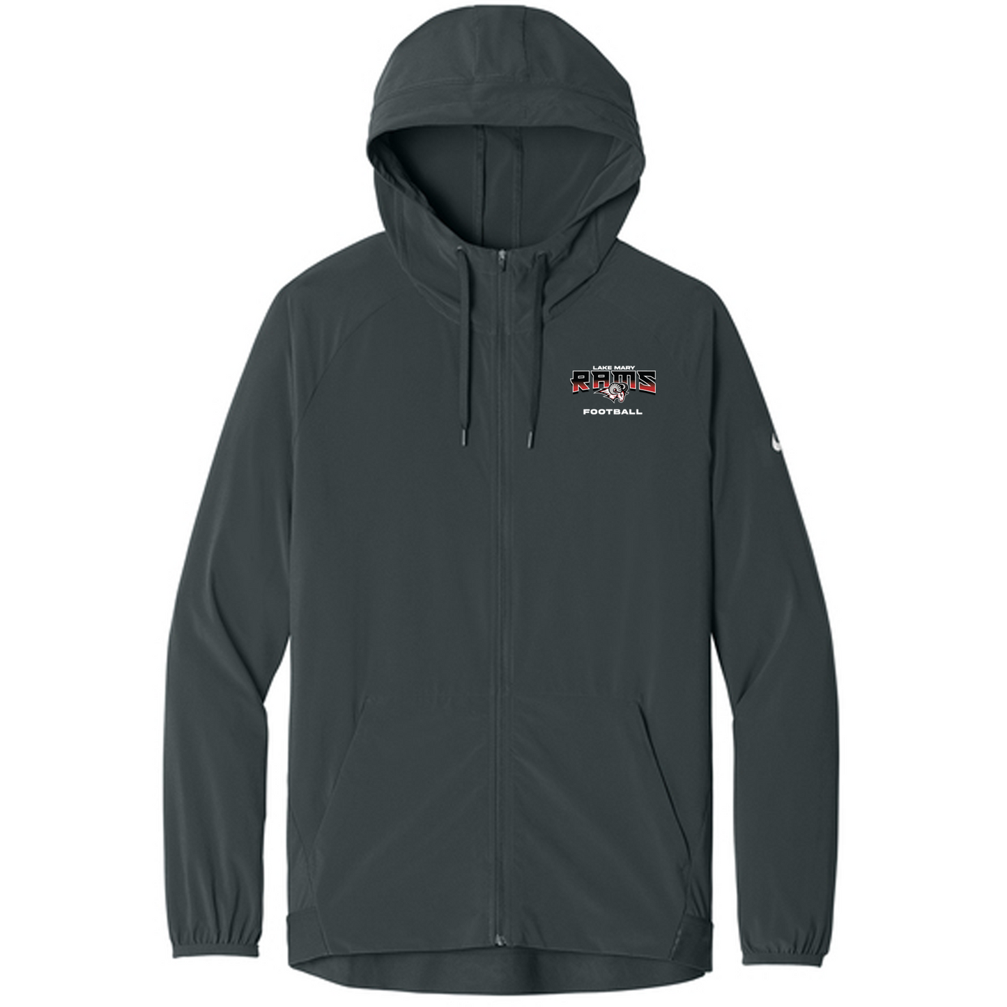 Rams Nike Full Zip Hooded Jacket