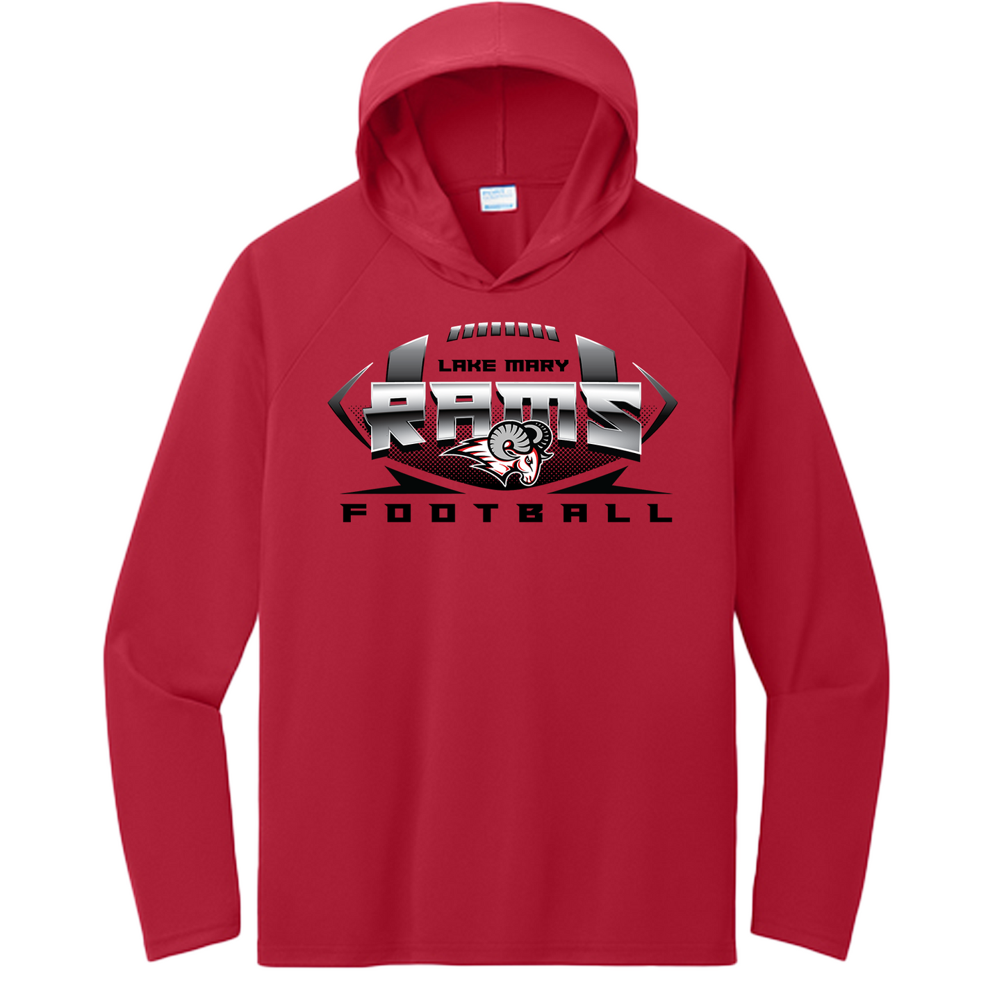 Rams Sponsor Hooded Long Sleeve