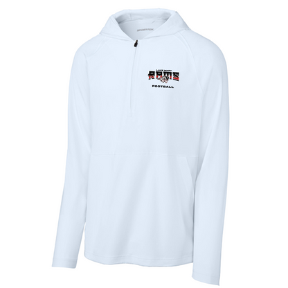 Rams Half Zip Hooded Jacket