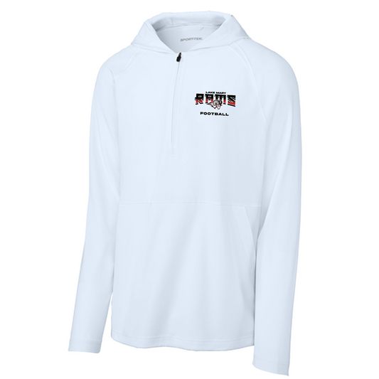 Rams Half Zip Hooded Jacket