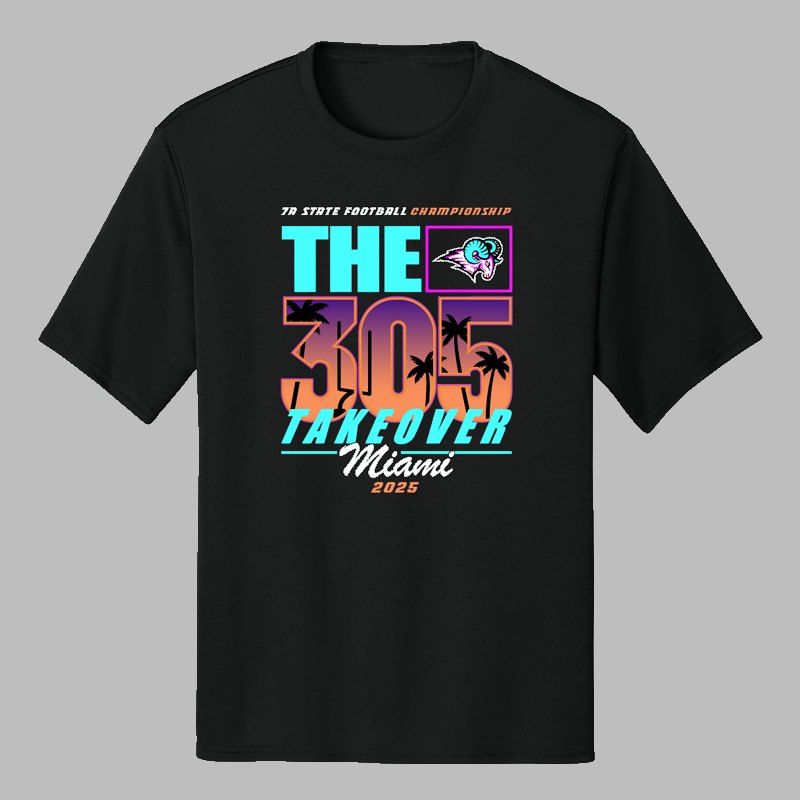 LIMITED EDITION! Rams Football 305 TAKEOVER