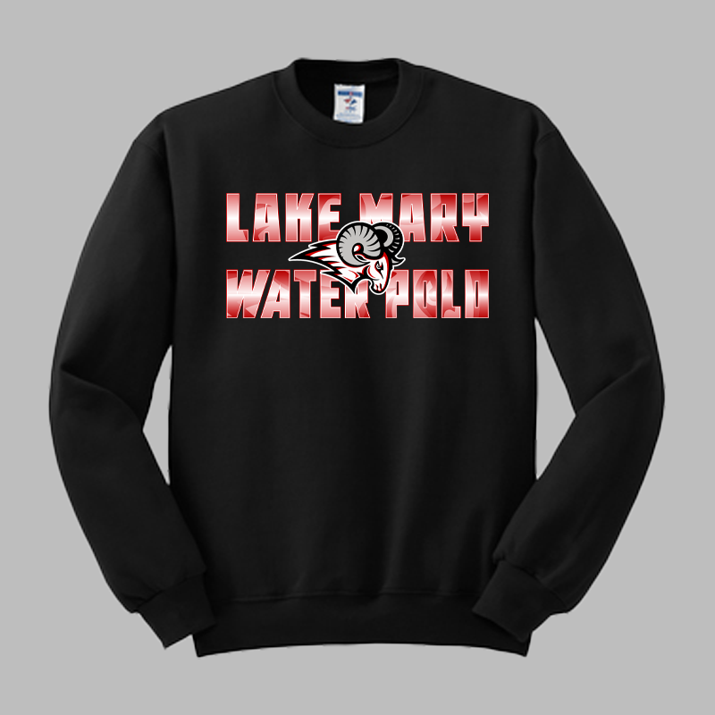 Water Polo Block Ombre Crewneck