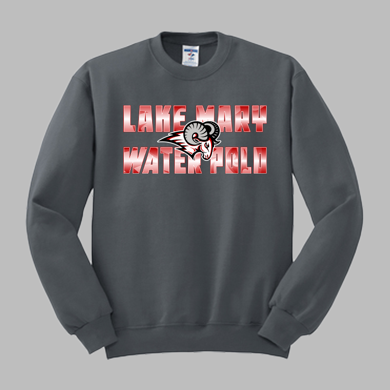 Water Polo Block Ombre Crewneck