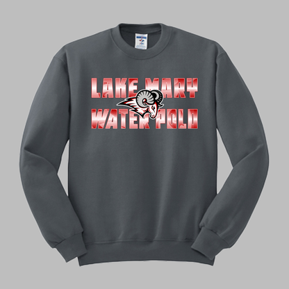 Water Polo Block Ombre Crewneck