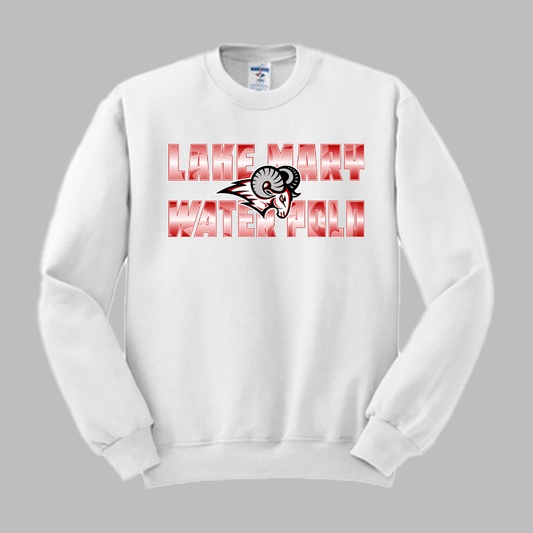 Water Polo Block Ombre Crewneck