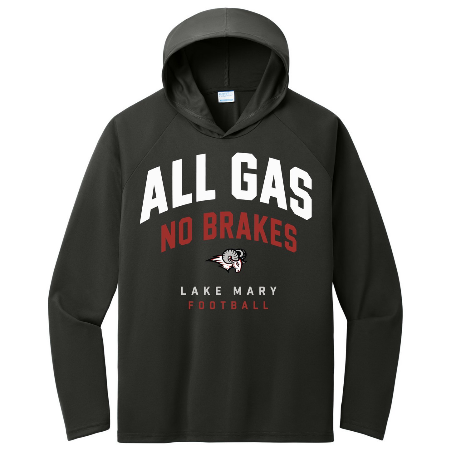 Hoodies All Gas No Breaks@2x Long Sleeve - Long Sleeve