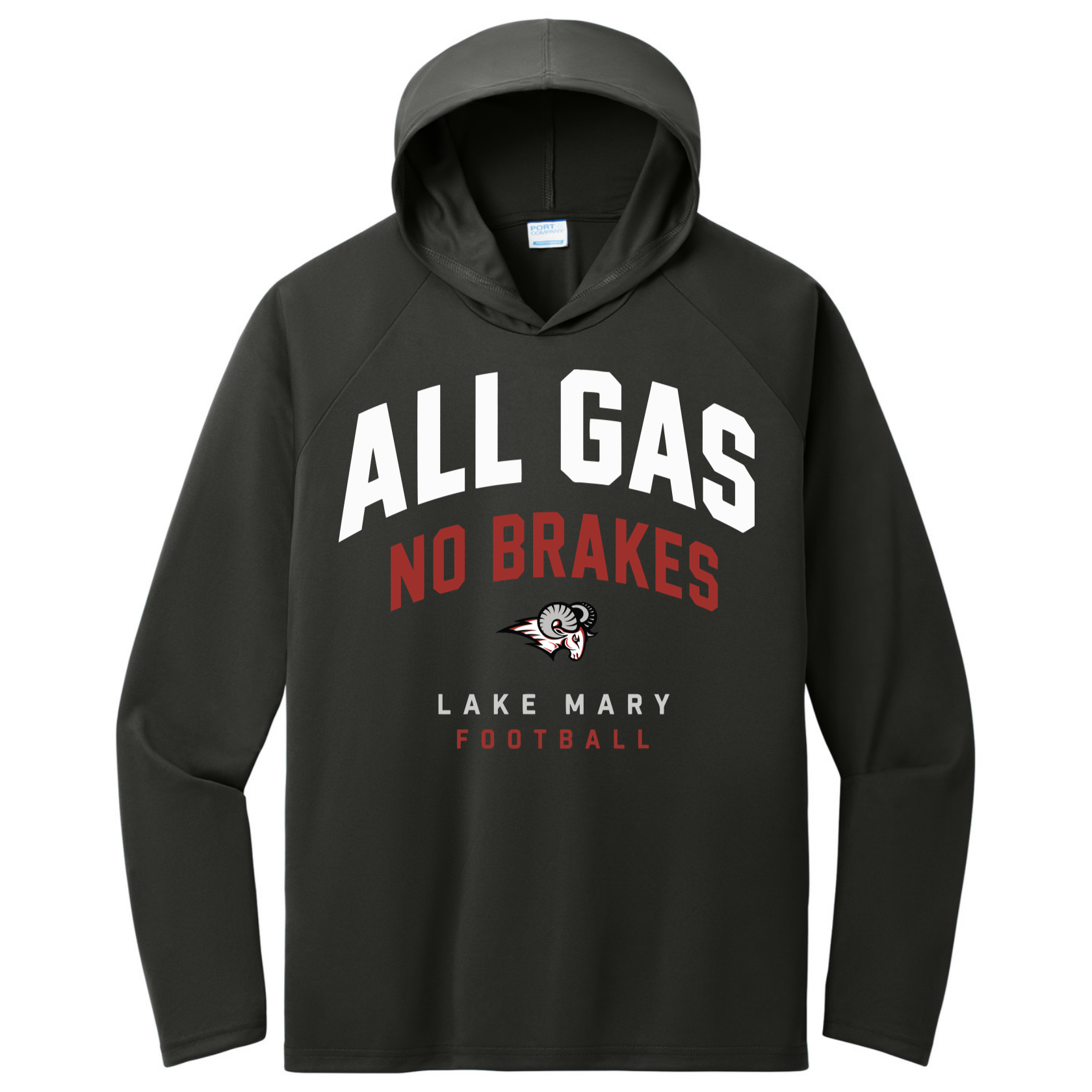 Hoodies All Gas No Breaks@2x Long Sleeve - Long Sleeve