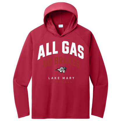 All Gas No Brakes Hooded Long Sleeve