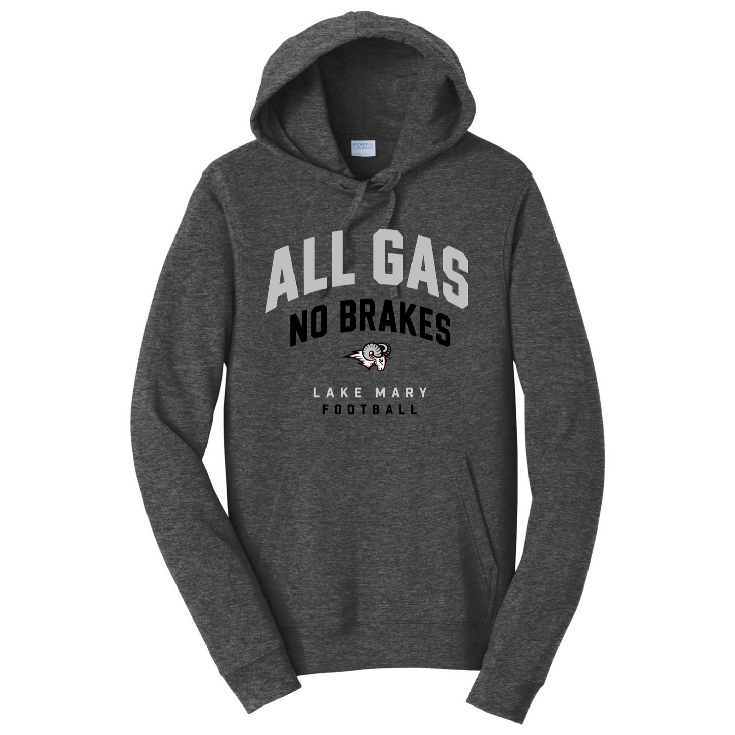 All Gas No Brakes Dark Hoodie