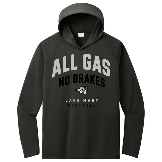 Hoodies All Gas No Breaks Dark Long Sleeve - Long Sleeve