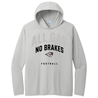 All Gas No Brakes Dark Hooded Long Sleeve