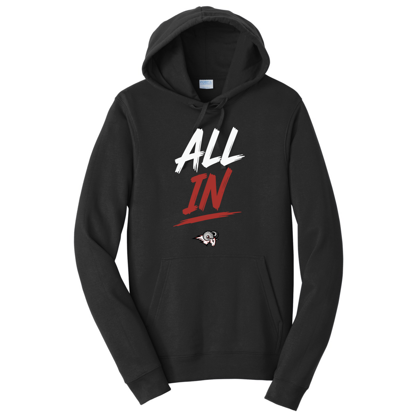 Hoodies All In 2 tone  Hoodie