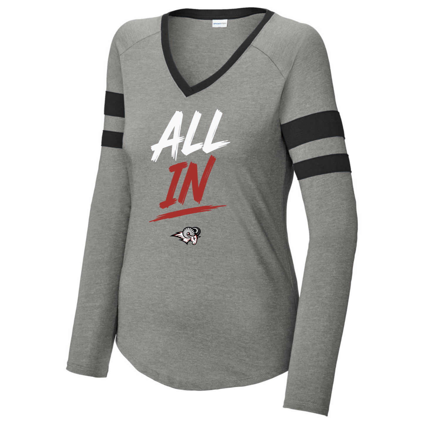 All In 2 Tone Ladies Long Sleeve - Long Sleeve