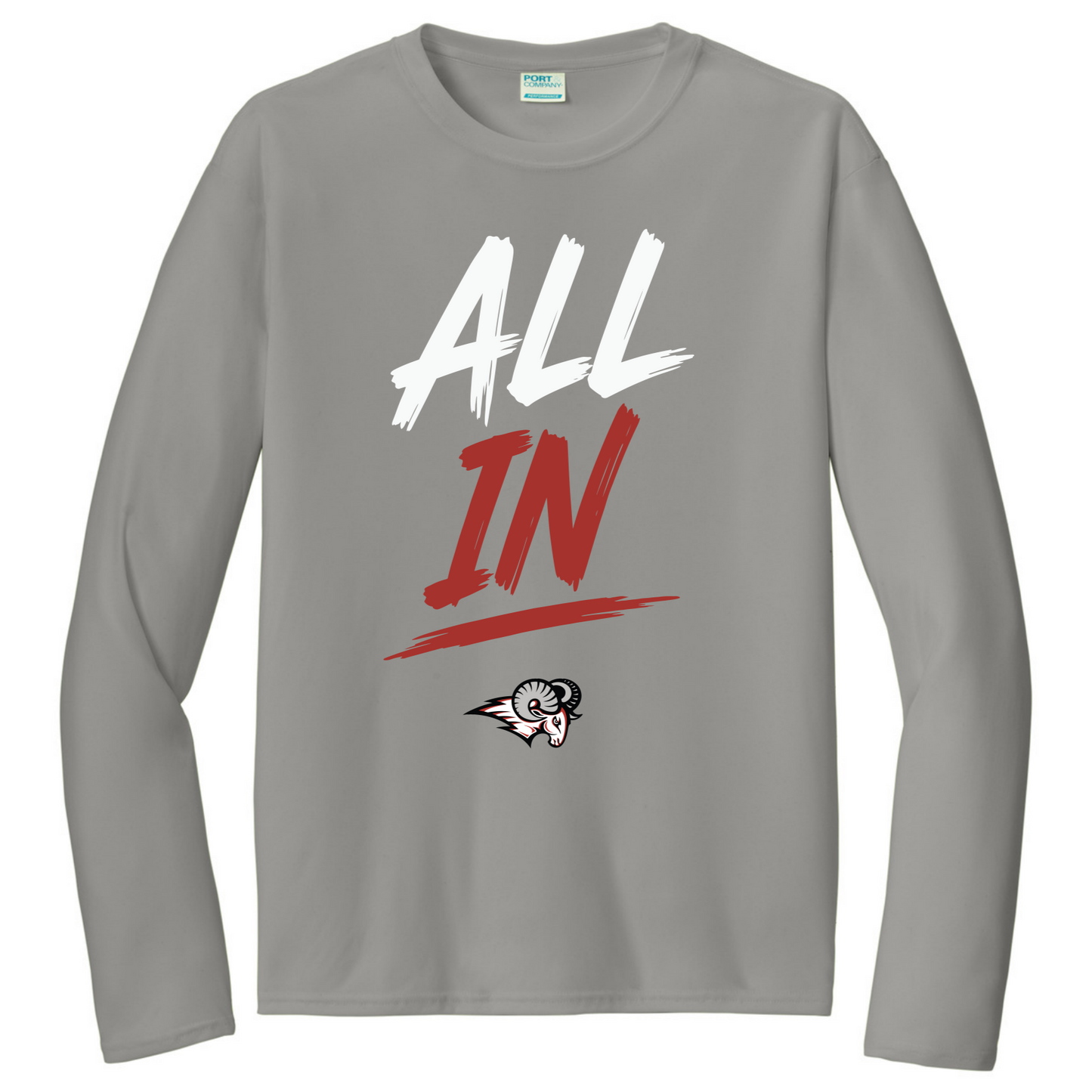 LAKE MARY Tees All In 2tone@2x Long Sleeve - Long Sleeve