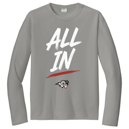 LAKE MARY Tees All In White@2x Long Sleeve - Long Sleeve
