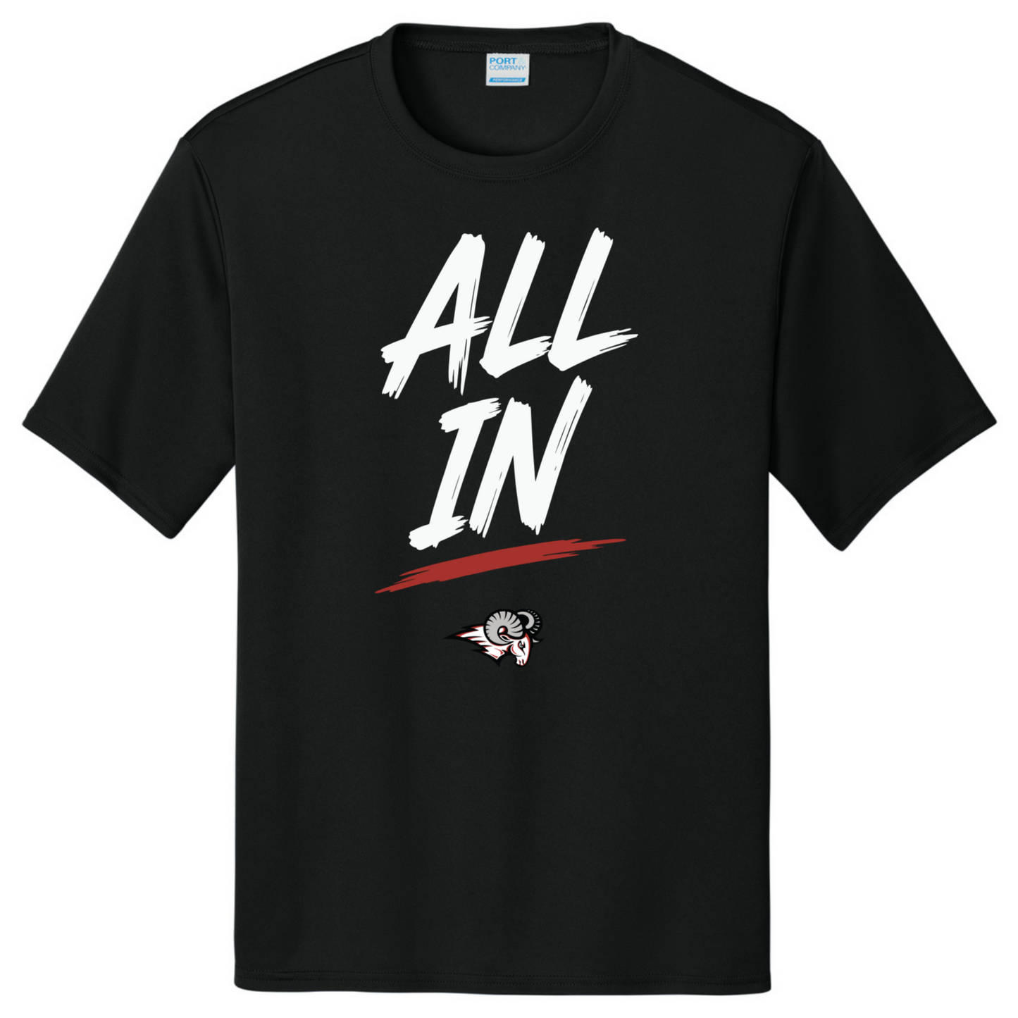 LAKE MARY Tees All In White@2x Short Sleeve - Short Sleeve