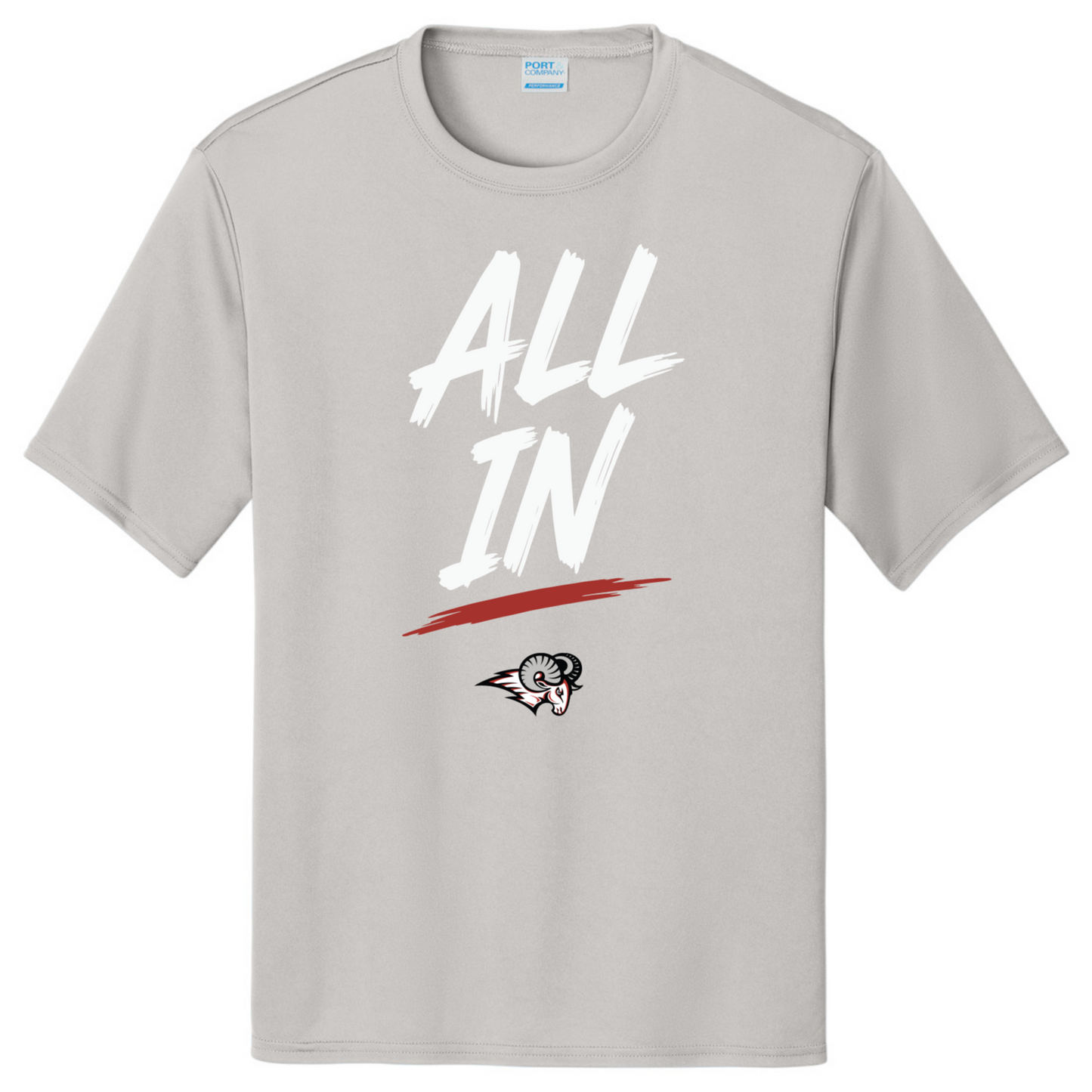 All In White Short Sleeve